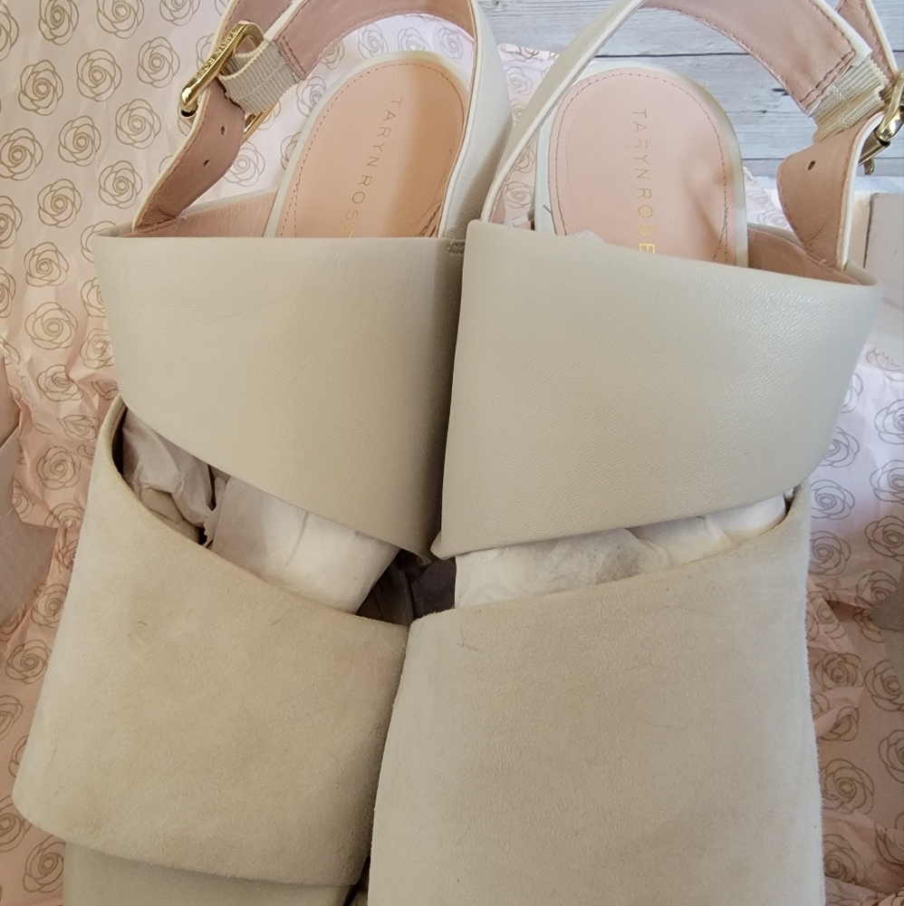 Taryn Rose Noa peep toe sandals